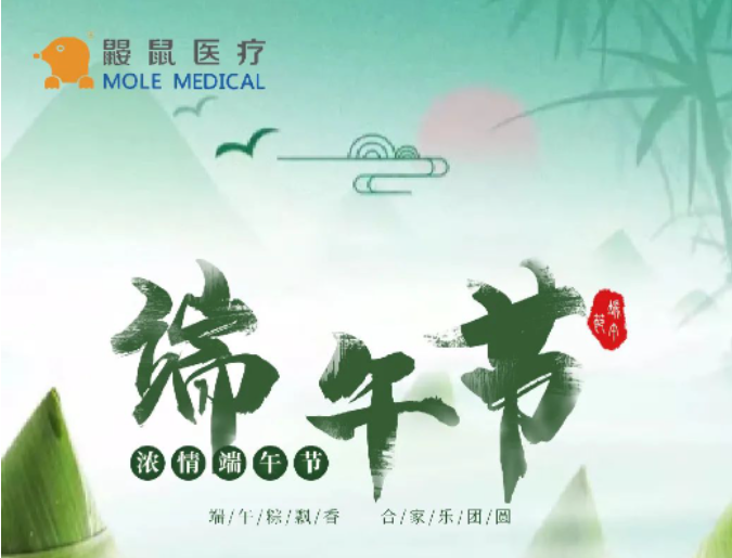 可视喉镜厂家鼹鼠医疗祝您端午安康！